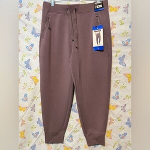 Kirkland Signature Ladies Active Joggers Purple Size Large NWT